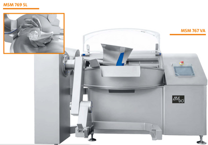 Cutter industrial cu cuvă MADO MSM 769 SL – 220 l